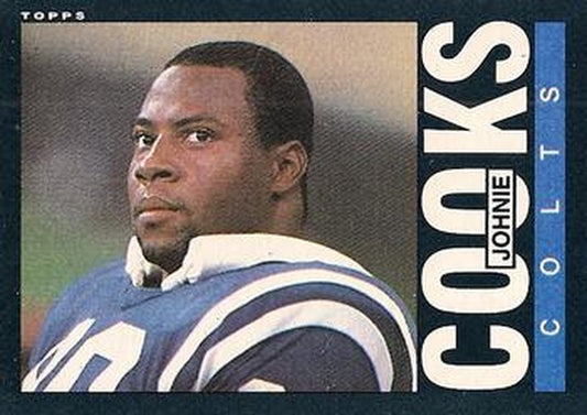 #260 Johnie Cooks - Indianapolis Colts - 1985 Topps Football