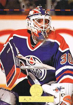 #60 Bill Ranford - Edmonton Oilers - 1994-95 Leaf Hockey