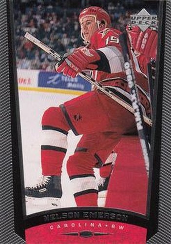 #60 Nelson Emerson - Carolina Hurricanes - 1998-99 Upper Deck Hockey