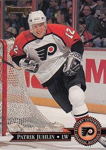 #60 Patrik Juhlin - Philadelphia Flyers - 1995-96 Donruss Hockey