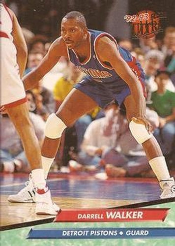 #60 Darrell Walker - Detroit Pistons - 1992-93 Ultra Basketball