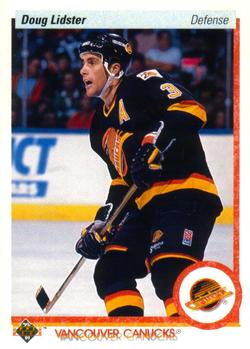 #60 Doug Lidster - Vancouver Canucks - 1990-91 Upper Deck Hockey