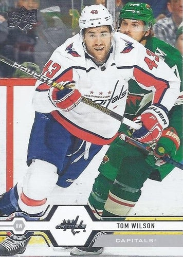 #60 Tom Wilson - Washington Capitals - 2019-20 Upper Deck Hockey