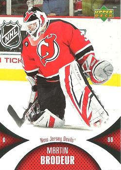#60 Martin Brodeur - New Jersey Devils - 2006-07 Upper Deck Mini Jersey Hockey