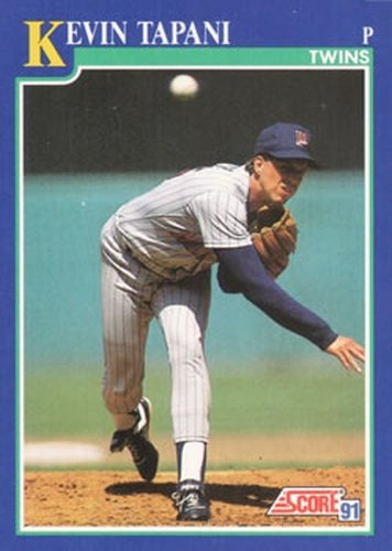 #60 Kevin Tapani - Minnesota Twins - 1991 Score Baseball