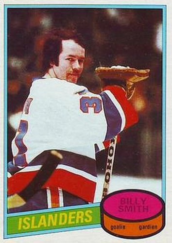 #60 Billy Smith - New York Islanders - 1980-81 O-Pee-Chee Hockey