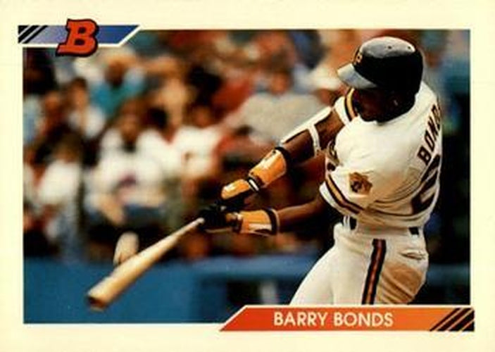#60 Barry Bonds - Pittsburgh Pirates - 1992 Bowman Baseball