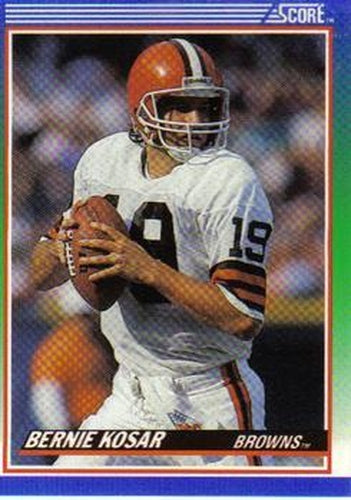 #60 Bernie Kosar - Cleveland Browns - 1990 Score Football