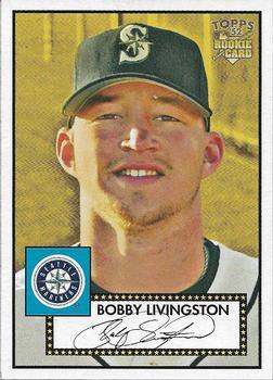 #60 Bobby Livingston - Seattle Mariners - 2006 Topps 1952 Edition Baseball
