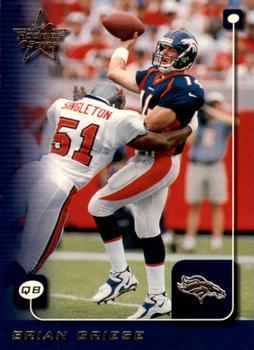 #60 Brian Griese - Denver Broncos - 1999 Leaf Rookies & Stars Football