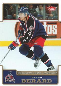 #60 Bryan Berard - Columbus Blue Jackets - 2006-07 Fleer Hockey