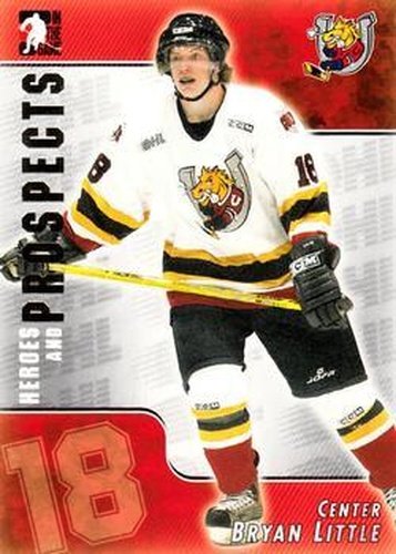 #60 Bryan Little - Barrie Colts - 2004-05 In The Game Heroes and Prospects Hockey