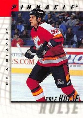 #60 Cale Hulse - Calgary Flames - 1997-98 Pinnacle Be a Player Hockey