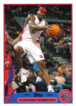 #60 Clifford Robinson - Detroit Pistons - 2003-04 Topps Basketball