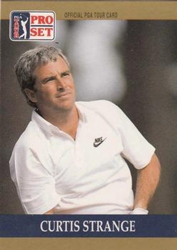 #60 Curtis Strange - 1990 Pro Set PGA Tour Golf