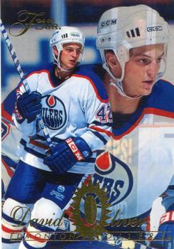 #60 David Oliver - Edmonton Oilers - 1994-95 Flair Hockey