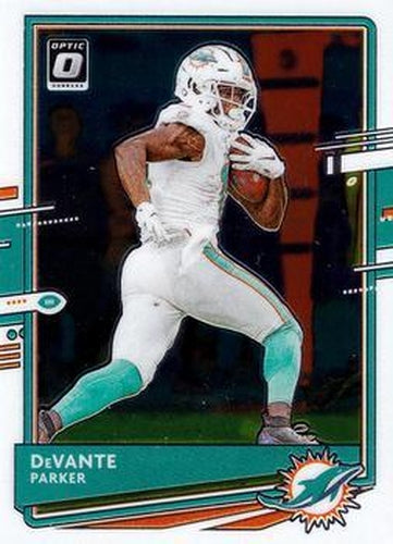 #60 DeVante Parker - Miami Dolphins - 2020 Donruss Optic Football