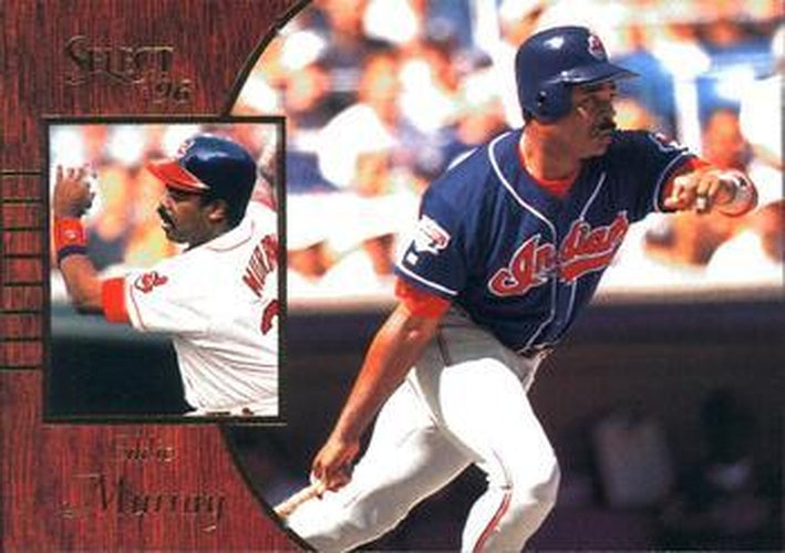 #60 Eddie Murray - Cleveland Indians - 1996 Select Baseball