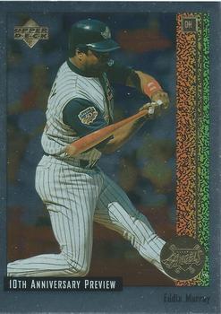 #60 Eddie Murray - Anaheim Angels - 1998 Upper Deck - 10th Anniversary Preview Baseball