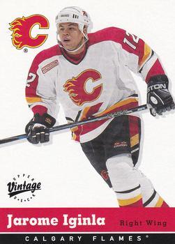 #60 Jarome Iginla - Calgary Flames - 2000-01 Upper Deck Vintage Hockey