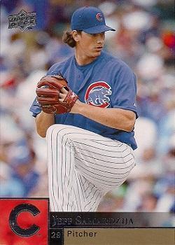 #60 Jeff Samardzija - Chicago Cubs - 2009 Upper Deck Baseball