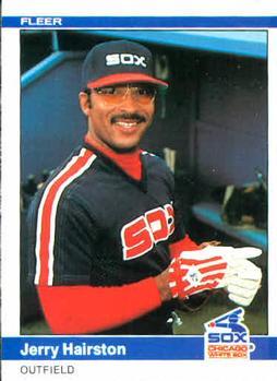 #60 Jerry Hairston - Chicago White Sox - 1984 Fleer Baseball