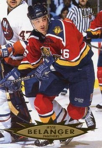 #60 Jesse Belanger - Florida Panthers - 1995-96 Ultra Hockey