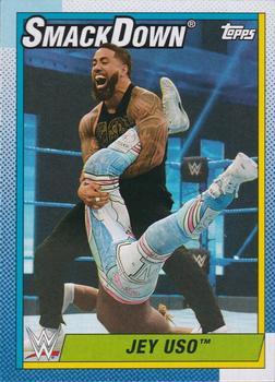 #60 Jey Uso - 2021 Topps Heritage WWE Wrestling