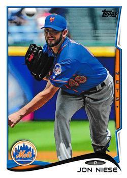 #60 Jon Niese - New York Mets - 2014 Topps Baseball