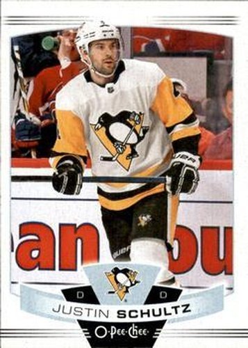 #60 Justin Schultz - Pittsburgh Penguins - 2019-20 O-Pee-Chee Hockey