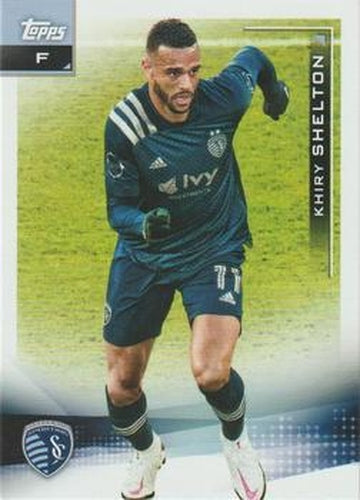 #60 Khiry Shelton - Sporting Kansas City - 2021 Topps MLS Soccer