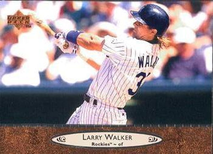 #60 Larry Walker - Colorado Rockies - 1996 Upper Deck Baseball