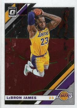 #60 LeBron James - Los Angeles Lakers - 2019-20 Donruss Optic Basketball