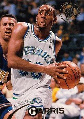 #60 Lucious Harris - Dallas Mavericks - 1994-95 Stadium Club Basketball