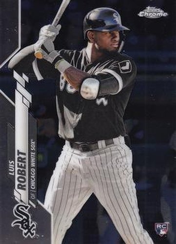 #60 Luis Robert - Chicago White Sox - 2020 Topps Chrome Baseball