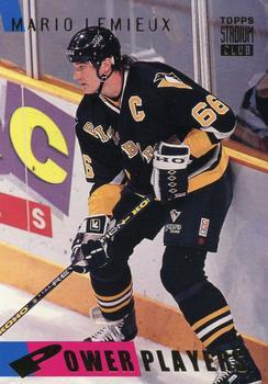 #60 Mario Lemieux - Pittsburgh Penguins - 1994-95 Stadium Club Hockey