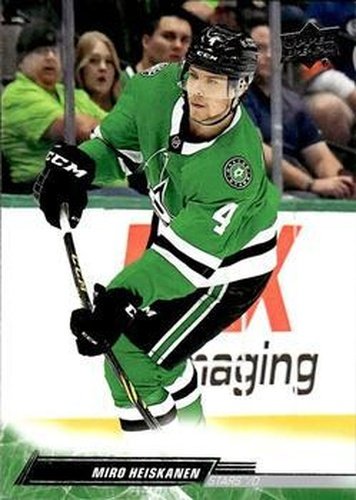 #60 Miro Heiskanen - Dallas Stars - 2022-23 Upper Deck Hockey