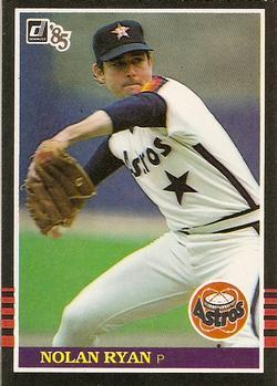 #60 Nolan Ryan - Houston Astros - 1985 Donruss Baseball