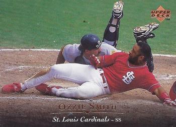 #60 Ozzie Smith - St. Louis Cardinals - 1995 Upper Deck Baseball