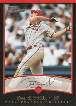 #60 Pat Burrell - Philadelphia Phillies - 2001 Bowman Baseball