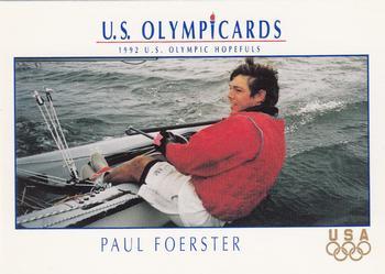 #60 Paul Foerster - USA - 1992 Impel U.S. Olympic Hopefuls