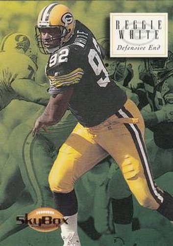#60 Reggie White - Green Bay Packers - 1994 SkyBox Premium Football