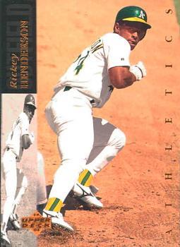 #60 Rickey Henderson - Oakland Athletics - 1994 Upper Deck Baseball