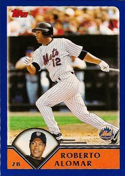 #60 Roberto Alomar - New York Mets - 2003 Topps Baseball