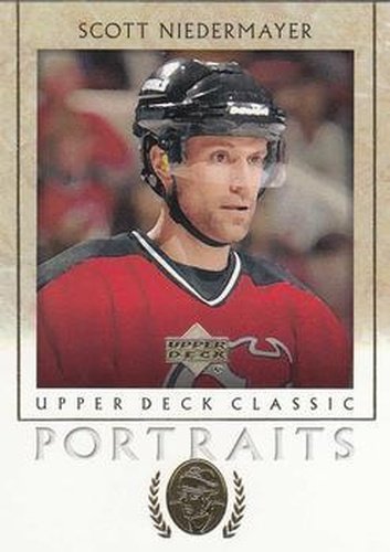 #60 Scott Niedermayer - New Jersey Devils - 2002-03 Upper Deck Classic Portraits Hockey