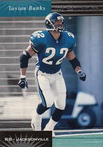 #60 Tavian Banks - Jacksonville Jaguars - 1999 Donruss Football