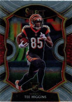 #60 Tee Higgins - Cincinnati Bengals - 2020 Panini Select Football