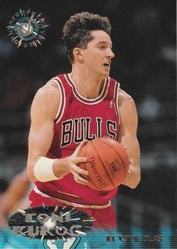 #60 Toni Kukoc - Chicago Bulls - 1995-96 Stadium Club Basketball