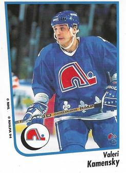 #60 Valeri Kamensky - Quebec Nordiques - 1994-95 Panini Hockey Stickers