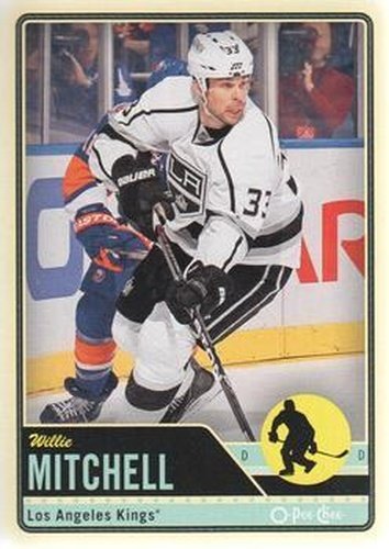 #60 Willie Mitchell - Los Angeles Kings - 2012-13 O-Pee-Chee Hockey